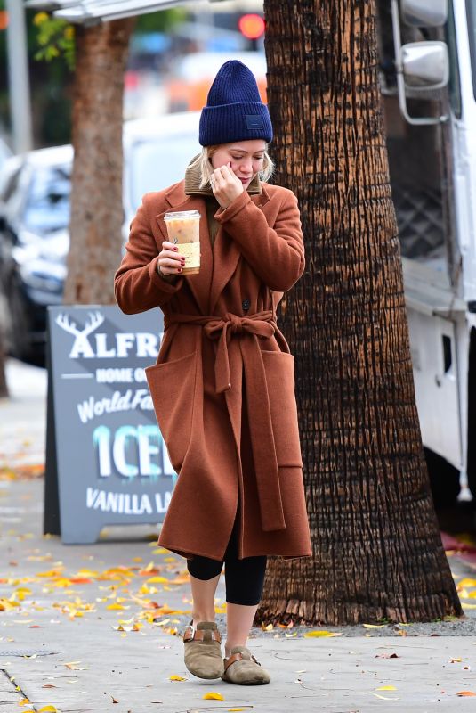 HILARY DUFF Out in Los Angeles 12/26/2019