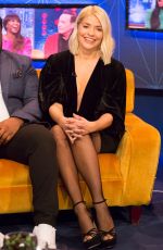 HOLLY WILLOGHBY on the Set of Jonathan Ross Show in London 12/07/2019