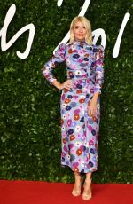 HOLLY WILLOUGHBY at Fashion Awards 2019 in London 12/02/2019