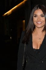 INDIA REYNOLDS Leaves Tape Night Club in London 12/14/2019