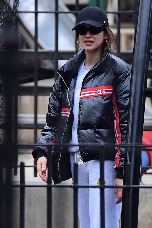 IRINA SHAYK Out and About in New Jersey 12/26/2019