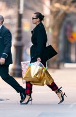 IRINA SHAYK Out on Christmas Day in New York 12/25/2019
