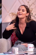 JACQUELINE JOSSA at Lorraine Show in London 12/16/2019