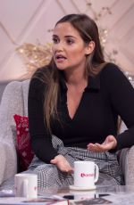JACQUELINE JOSSA at Lorraine Show in London 12/16/2019