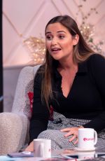 JACQUELINE JOSSA at Lorraine Show in London 12/16/2019
