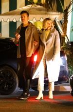 JAIME KING and Kyle Newman Out for Dinner in West Hollywood 12/21/2019