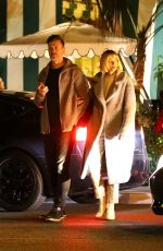 JAIME KING and Kyle Newman Out for Dinner in West Hollywood 12/21/2019