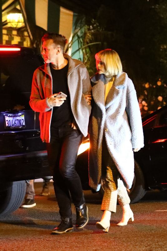 JAIME KING and Kyle Newman Out for Dinner in West Hollywood 12/21/2019