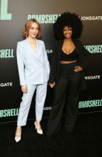 JAVICIA LESLIE at Bombshell Premiere in New York 12/16/2019