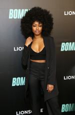 JAVICIA LESLIE at Bombshell Premiere in New York 12/16/2019