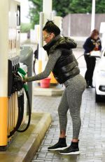 JEMMA LUCY at a Gas Station in Her New Lamborghini in London 12/21/2019