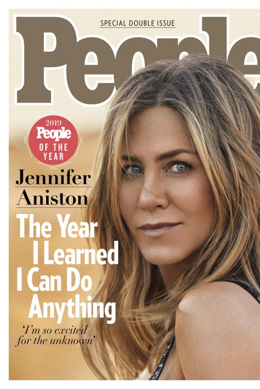 JENNIFER ANISTON in People Magazine, People of the Rear Issue, December 2019