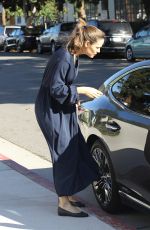 JENNIFER GARNER Arrives at Sunday Church Service in Pacific Palisades 12/15/2019