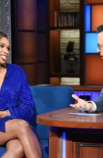 JENNIFER HUDSON at Late Show with Stephen Colbert 12/19/2019