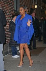 JENNIFER HUDSON Leaves Cats Premiere in New York 12/16/2019