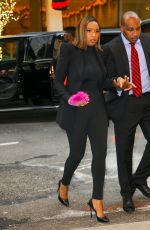 JENNIFER HUDSON Out Promote Cats in New York 12/16/2019