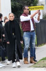 JENNIFER LOPEZ and Alex Rodriguez Out Real Estate Shopping in Hollywood 12/29/2019