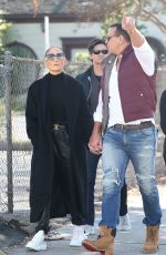 JENNIFER LOPEZ and Alex Rodriguez Out Real Estate Shopping in Hollywood 12/29/2019