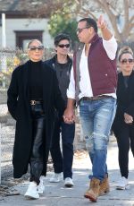 JENNIFER LOPEZ and Alex Rodriguez Out Real Estate Shopping in Hollywood 12/29/2019