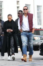 JENNIFER LOPEZ and Alex Rodriguez Out Real Estate Shopping in Hollywood 12/29/2019
