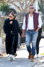 JENNIFER LOPEZ and Alex Rodriguez Out Real Estate Shopping in Hollywood 12/29/2019