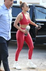 JENNIFER LOPEZ Arrives and Leaves a Gym in Miami 12/24/2019