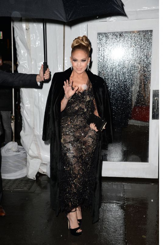 JENNIFER LOPEZ Arrives at 2019 IFP Gotham Awards in New York 12/02/2019