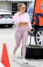 JENNIFER LOPEZ Arrives at a Gym in Miami 12/17/2019