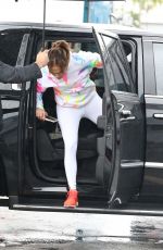 JENNIFER LOPEZ Arrives at a Gym in Miami 12/19/2019
