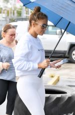 JENNIFER LOPEZ Arrives at a Gym in Miami 12/26/2019