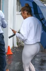 JENNIFER LOPEZ Arrives at a Gym in Miami 12/26/2019