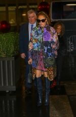 JENNIFER LOPEZ Arrives at Tonight Show Starring Jimmy Fallon in New York 12/02/2019