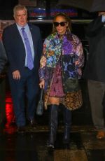 JENNIFER LOPEZ Arrives at Tonight Show Starring Jimmy Fallon in New York 12/02/2019