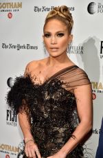 JENNIFER LOPEZ at 29th Annual Gotham Independent Film Awards in New York 12/02/2019