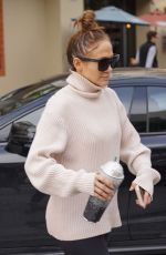 JENNIFER LOPEZ at a Gym in Los Angeles 12/30/2019