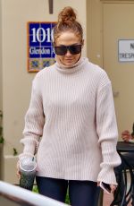 JENNIFER LOPEZ at a Gym in Los Angeles 12/30/2019