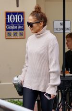 JENNIFER LOPEZ at a Gym in Los Angeles 12/30/2019