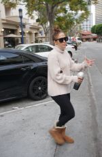 JENNIFER LOPEZ at a Gym in Los Angeles 12/30/2019