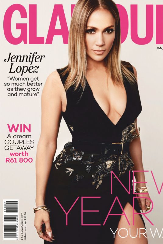 JENNIFER LOPEZ in Glamour Magazine, South Africa January/Febryary 2020