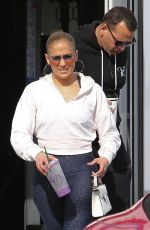 JENNIFER LOPEZ Leaves a Gym in Miami 12/11/2019