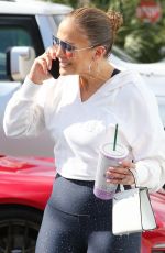 JENNIFER LOPEZ Leaves a Gym in Miami 12/11/2019