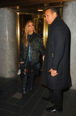 JENNIFER LOPEZ Leaves Saturday Night Live Rehearsals in New York 12/06/2019