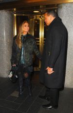 JENNIFER LOPEZ Leaves Saturday Night Live Rehearsals in New York 12/06/2019