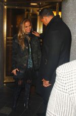 JENNIFER LOPEZ Leaves Saturday Night Live Rehearsals in New York 12/06/2019