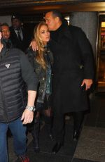 JENNIFER LOPEZ Leaves Saturday Night Live Rehearsals in New York 12/06/2019
