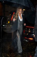 JENNIFER LOPEZ Night Out in New York 12/01/2019
