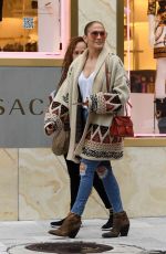 JENNIFER LOPEZ Out Last Minute Christmas Shopping in Miami 12/24/2019