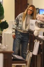 JENNIFER LOPEZ Out Shopping in Beverly Hills 12/28/2019