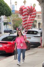 JENNIFER LOVE HEWITT Out Shopping in Santa Monica 12/18/2019
