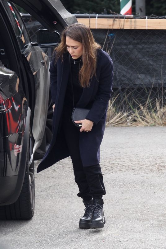 JESSICA ALBA Out in Beverly Hills 12/01/2019